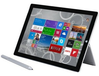 Замена тачскрина на планшете Microsoft Surface Pro 3 в Казане